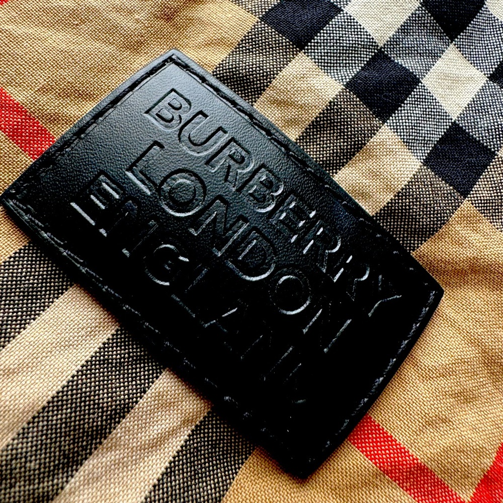 Burberry small pouch cotton